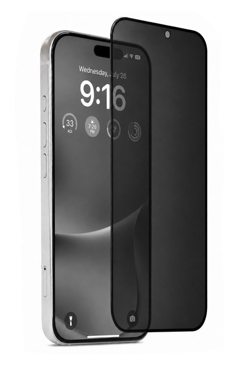 İPhone 17 Pro Max Hayalet Ekran Koruyucu % 100 Cam (Temperli) Kolay Kurulum Aparatlı