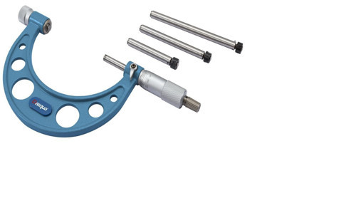 150-175mm Değiştirilebilir Uçlu Dış Çap Mekanik Mikrometre 4112-7435