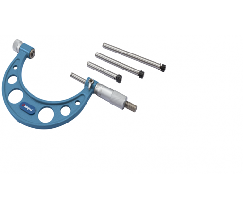 900-1000mm Değiştirilebilir Uçlu Mekanik Dış Çap Mikrometre 0.01mm 4801-0013