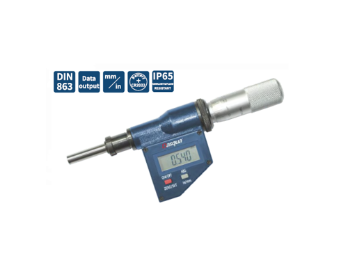 0-25mm Dijital Mikrometre Kafası IP65 Yağa, Suya Dirençli 0.001mm 4910-2130