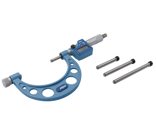 900-1000mm Değiştirilebilir Uçlu Dijital Dış Çap Mikrometre 0.001mm 4706-0010