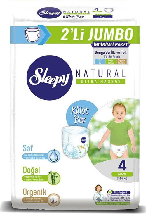 Natural Külot Bez Maxi 4 No 60 Lı