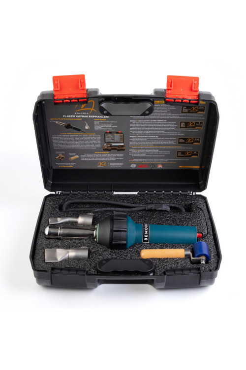 Branda Kaynak Seti-1 (40Mm+20Mm Düz Nozul- 40Mm Silikon Merdane)