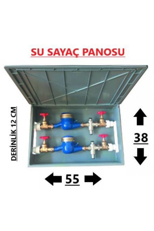 Su Sayaç Panosu Ikili 53*10*38