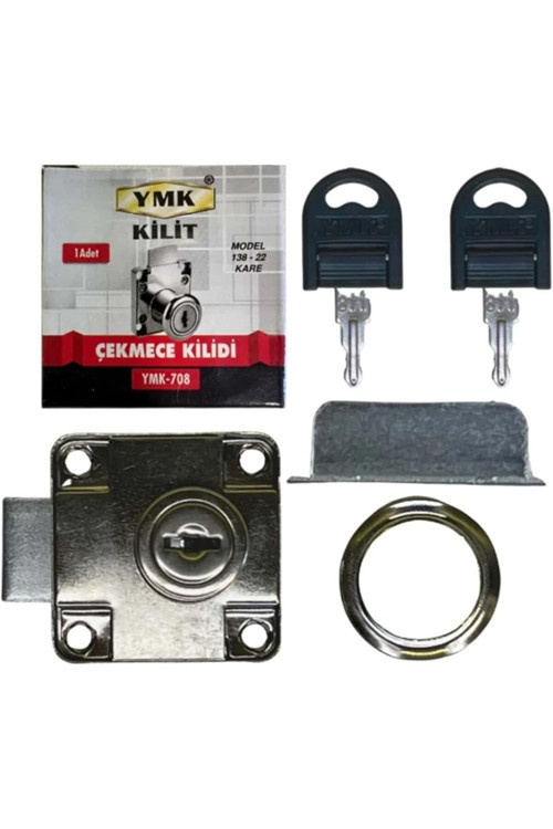 Espshopx Ymk Kilit Kare Çekmece Kilit, Metal Çekmece Kilidi 1119939