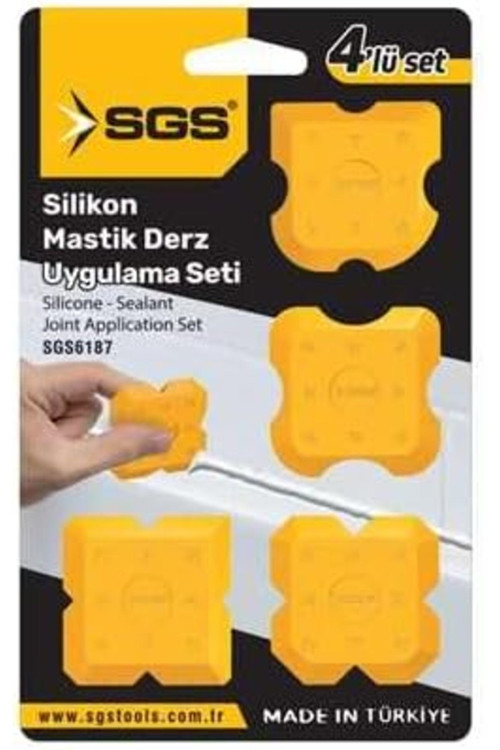 Buymaxstroe Silikon Ve Mastik İçin Derz Çekme Aparatı, Profesyonel Uygulama Aleti 1085915