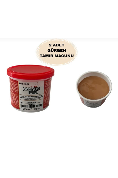 2 Adet Mobilya Ahşap Tamir Macunu Gürgen Tr