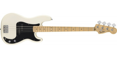 Standard Precision Bass Akçaağaç Klavye Olympic White Bas Gitar