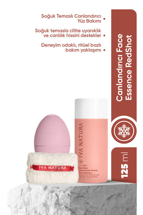 Red Face Shot - Frozen Face Essence 3'Lü Set (Essence Bileklik Havlu Buz Kalıbı)