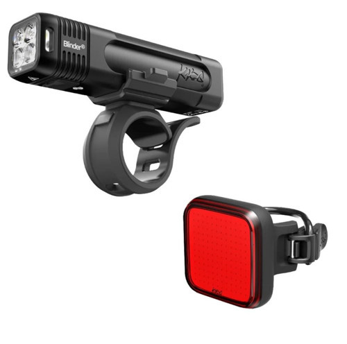 Blinder Bisiklet Ön Arka Far Seti 700 Lumen Square 100 Usb Şarjlı