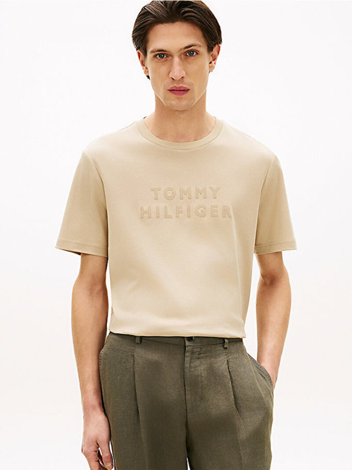 MW0MW42380 Mix Media Interlock Tee Erkek Tişört
