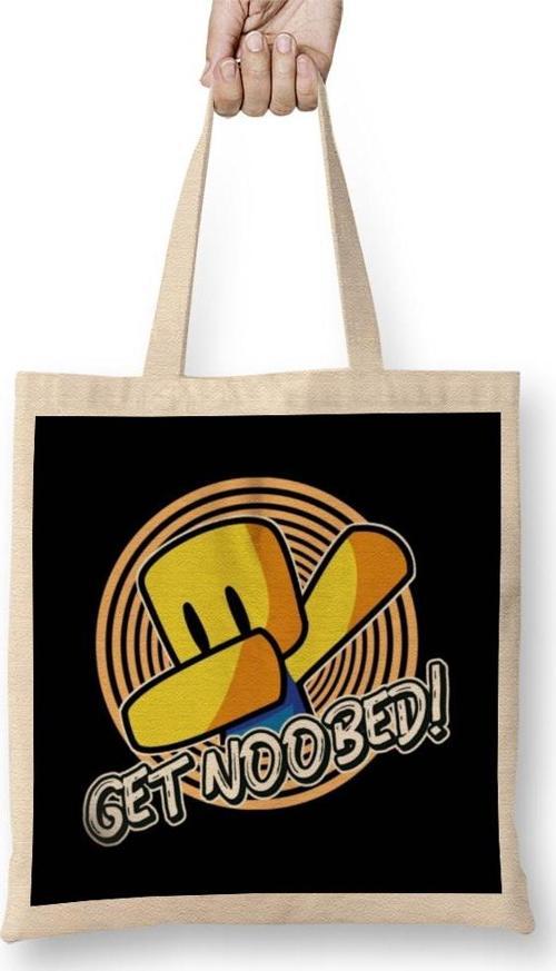 Get Noobed! Roblox Meme Bez Çanta Uzun Saplı