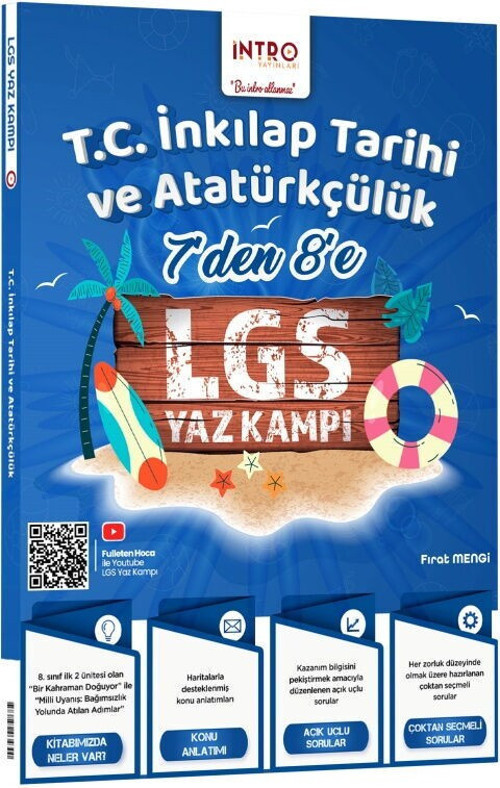 7 den 8 e LGS İnkılap Tarihi Yaz Kampı İntro Yayınları