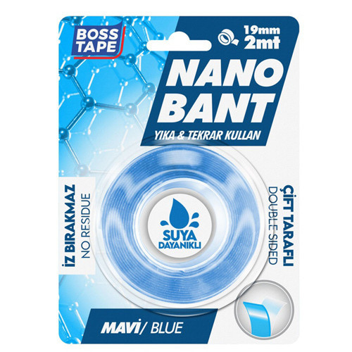 Yeni Mavi Nano Bant Magic Tape (Blister) Bt-01032
