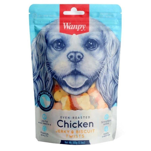 Bisküvi Üzeri Tavuk Sargılı 100 gr Köpek Ödül Maması