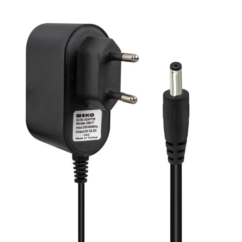 WK-25017 5 Volt 2 Amper Krokodil Uçlu Xiaomi Next Sencrom Android Cihaz Adaptörü