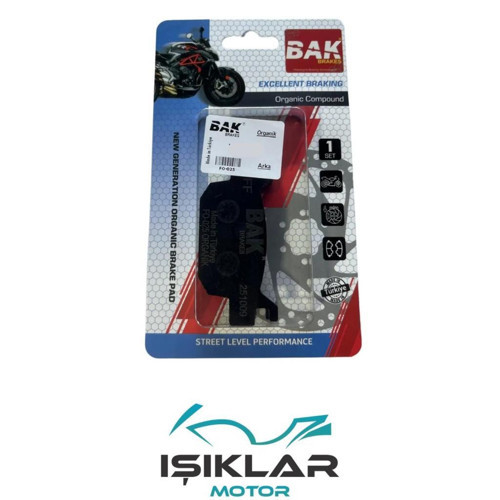 Honda Nss 300 Forza Bak Arka Fren Balata Ibk0169