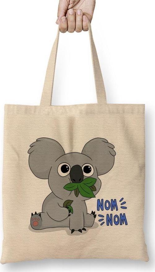 Nom Nom We Bare Bears Bez Çanta Uzun Saplı