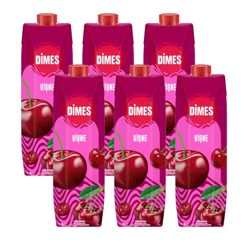 Vişne Meyve Suyu 1 Lt x 6 Adet