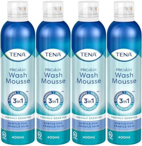 Proskin Vücut Temizleme Köpüğü 400 ML (3 in 1 Arada) (4 Lü Set)