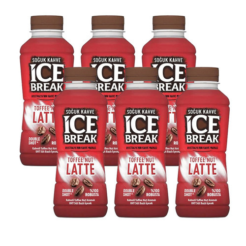 Ice Break Toffee Nut Latte 375 ml 6 lı