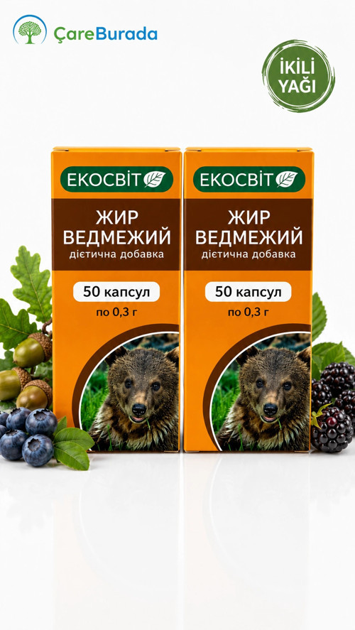 Ekocbit Ayı Yağı 50 ml - 2 ADET