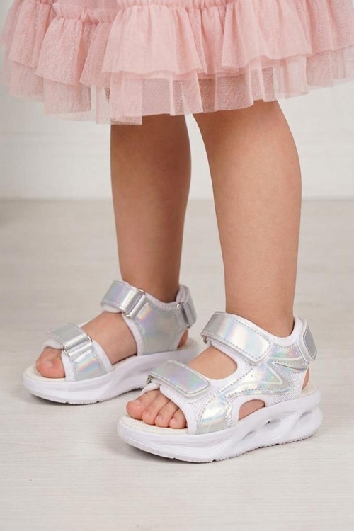 Papuçcity Vetta 03497 Kız Çocuk Bebe Sandalet Ayakkabı