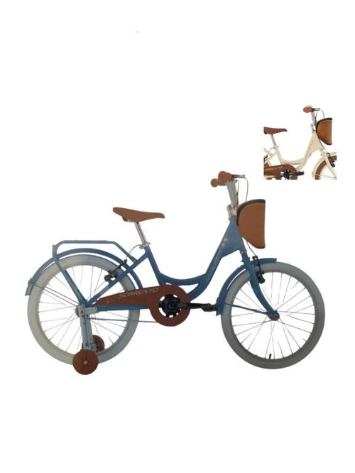 SORRENTO-S KIZ ÇOCUK BİSİKLETİ 30CM 20 JANT KREM GOLD