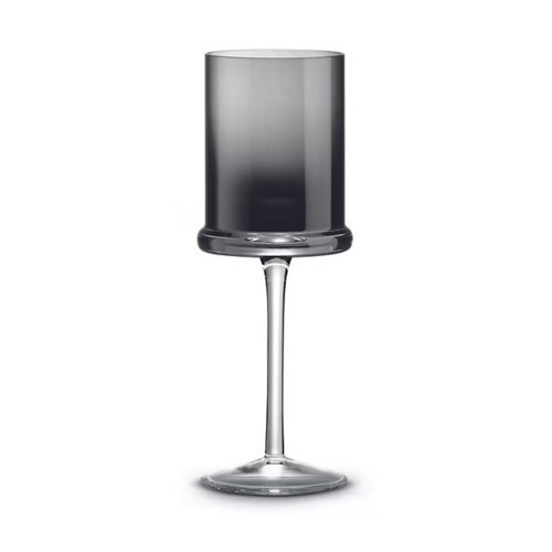 Fun Classy 2'li Cam Şarap Kadehi Seti 270 ml- Duman Grisi
