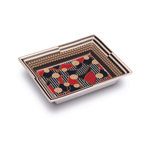 Porselen Dekoratif Tabak 19,5 x 15,5 cm