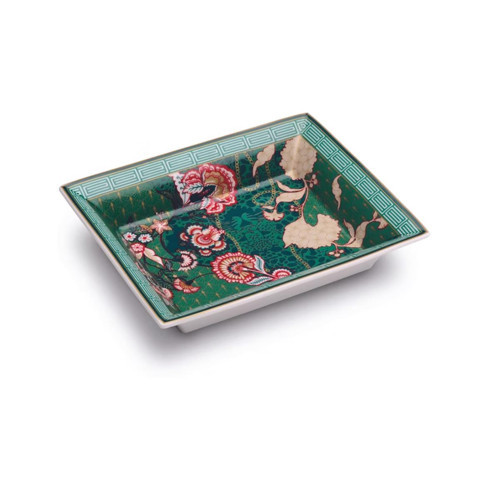 Porselen Dekoratif Tabak 19,5 x 15,5 cm