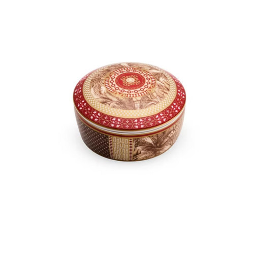 Porselen Kapaklı Kutu 10 x 5,5 cm