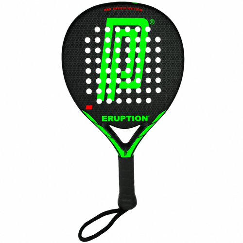 Pros Pro Eruption Padel Raketi Siyah-Yeşil X154