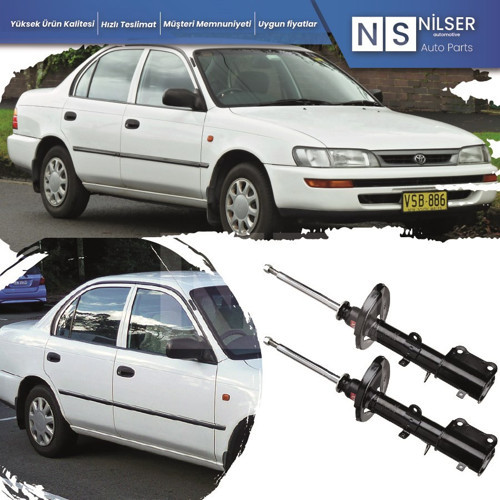 Toyota Corolla AE101-111 Arka Amortisör Gazlı Sağ Sol 1992-2001