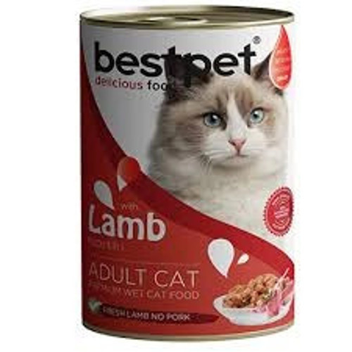 Kuzu Etli 400 gr Yetişkin Konserve Kedi Maması