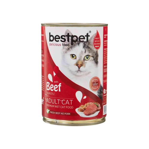 Sığır Etli Yetişkin Kedi Konservesi 400 gr