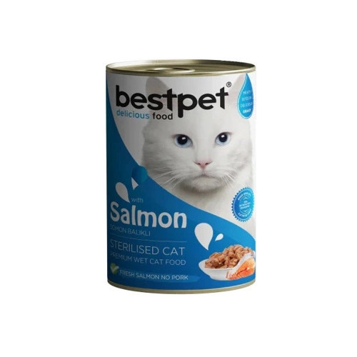 Somonlu Kısırlaştırılmış Yetişkin Kedi Konservesi 400 gr