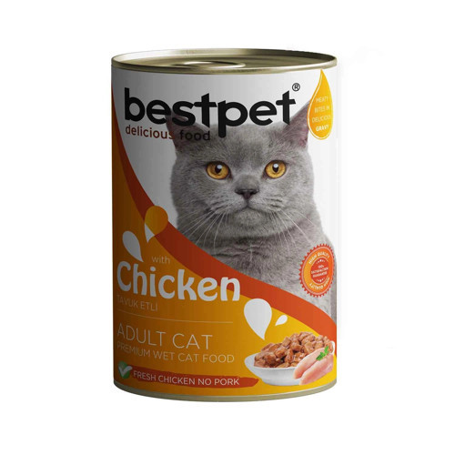 Tavuklu Yetişkin Kedi Konservesi 400gr