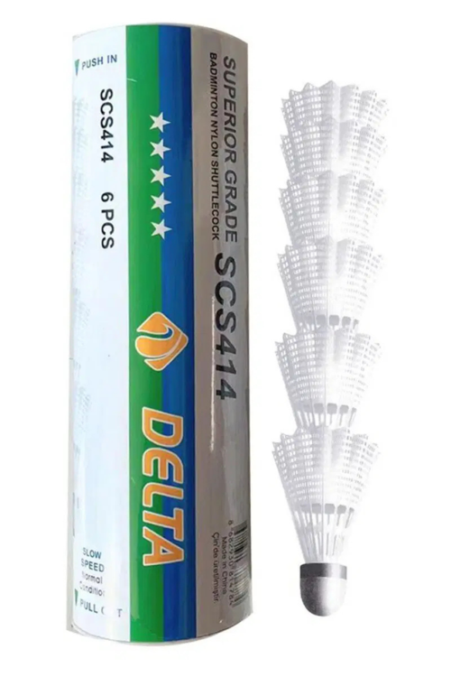 Badminton Topu Scs 414 Mantar Başlı 6'lı Dengeli Hız