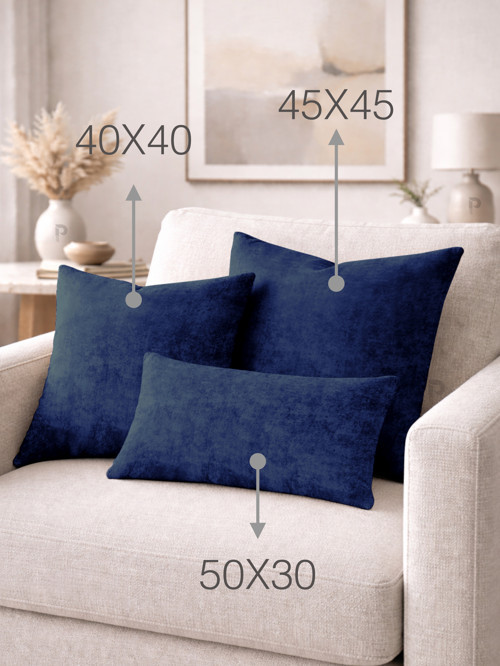 Home Daily Series Safir Rengi Kırlent Yastık Kılıfı
