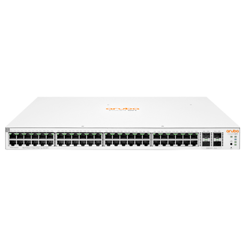 Aruba Instant On JL686B, 1930-48G, 48Port,  GigaBit, 48 Port PoE, 370W, 4 Port Gigabit SFP, Yönetilebilir, Rack Mount