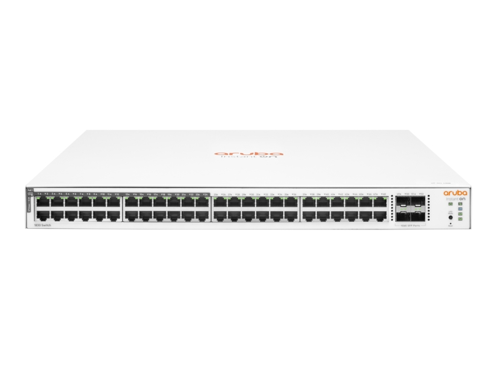 Aruba Instant On JL815A 1830-48G, 48Port,  24 Port Poe, 370W, GigaBit, 4 Port Gigabit SFP, Yönetilebilir, Rack Mount