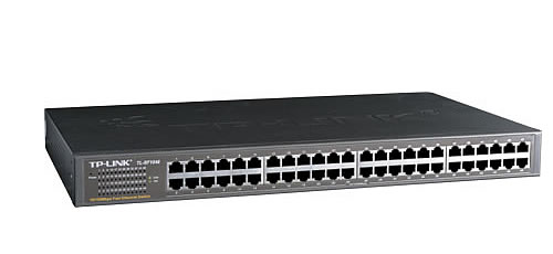 TP-LINK OMADA TL-SF1048 48 Port, Megabit, Yönetilmez, Çelik kasa, Rackmount Switch
