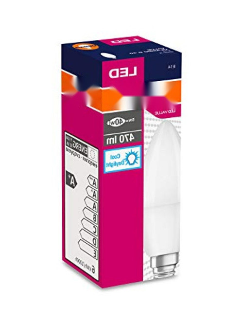 Osram Led 10'lu Paket Mum CLB 40 5W 470 Lümen 6500 Kelvin Beyaz Işık E14 Duy Ampul