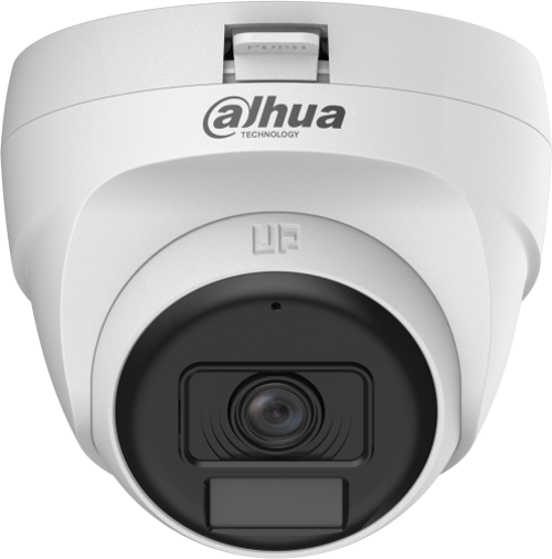 HAC-T1A21P-U-IL-A-0280B 2Mpix 25 Mt Gece Gör., Smart Dual Light, 2,8mm Lens, Dahili Mikrofon, Dome Kamera
