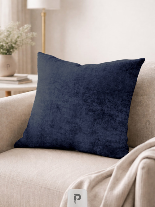 Home Daily Series Uzay Mavisi Rengi Kırlent Yastık Kılıfı