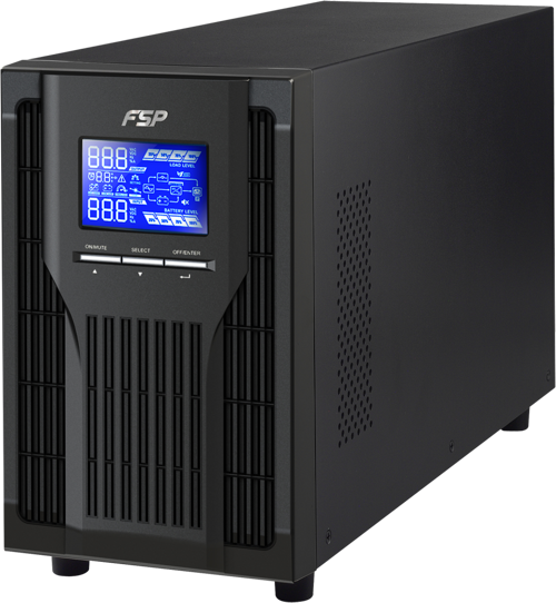 Champ1K 1KVA Online UPS (2x9A Akü)