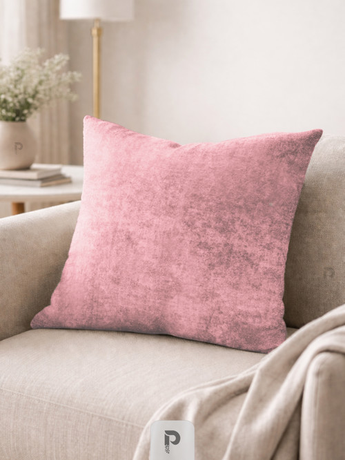 Home Daily Series Buğulu Gül Rengi Kırlent Yastık Kılıfı