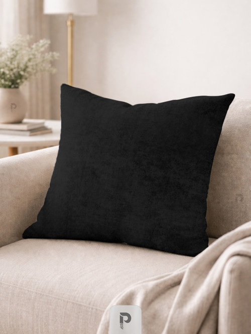 Home Daily Series Siyah Renk Kırlent Yastık Kılıfı