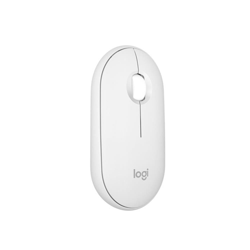 LOGITECH 910-007013, M350S Beyaz, Pebble 2, Nano; Bluetooth, Kablosuz, 4000dpi, Optik, 3 Tuşlu, 24ay Pil Ömrü, Sessiz Mo